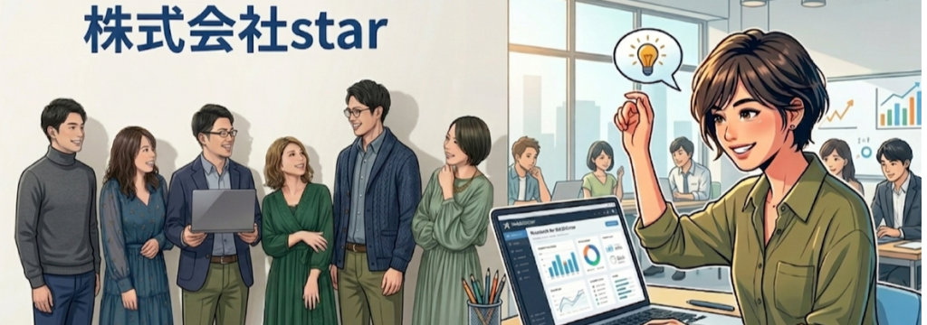 株式会社starの【月収100万円以上のインターン生在籍】圧倒的な”実力”をつけたい方だけを募集しております【成果報酬も相談可】のカバー画像