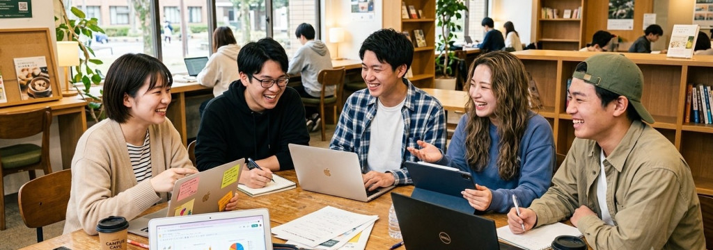 株式会社MarvelWorksの【1・2年生歓迎!!】OB内定先はアクセンチュア・楽天・三菱UFJ。営業×マーケ×人事を経験できる実践型インターン｜土日メイン・時給1,200円〜2,100円（成長で昇給）のカバー画像