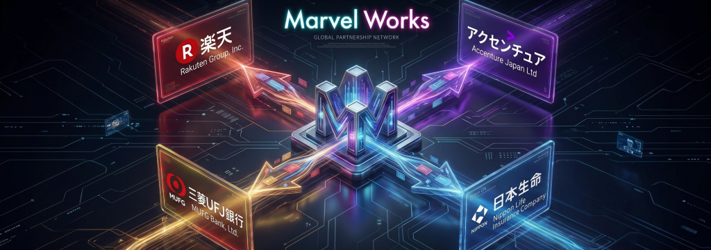 株式会社MarvelWorksの【なぜ、MarvelWorks出身者は就活で成功を収めることができるのか】アクセンチュア、楽天内定の先輩たちと一緒に働くことができる超実践型インターン！のカバー画像